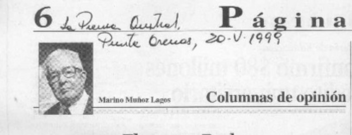 El poeta Pedro Antonio González  [artículo] Marino Muñoz Lagos.
