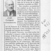 Juan Marín  [artículo] Juan Cvitanic.
