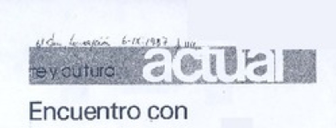 Encuentro con Fernando Alegría (entrevista)