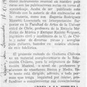 Método de guitarra chilena  [artículo].