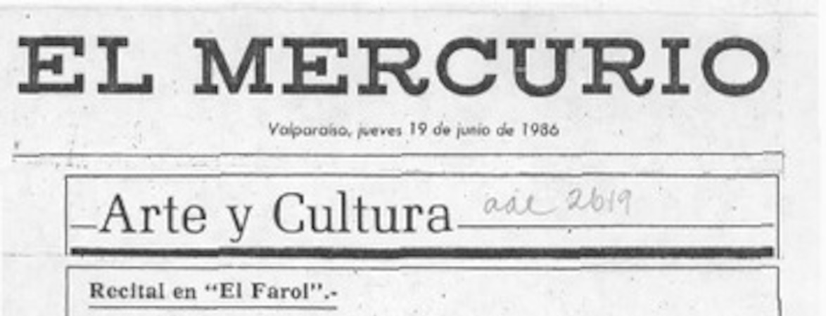 "Seis voces femeninas de la poesía chilena"