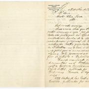 [Carta] 1913 noviembre 11, Santiago, Chile [a] Carlos Silva Cruz.