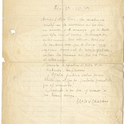 [Carta] 1929 octubre 29, Río de Janeiro, Brasil [a] Carlos Silva Cruz