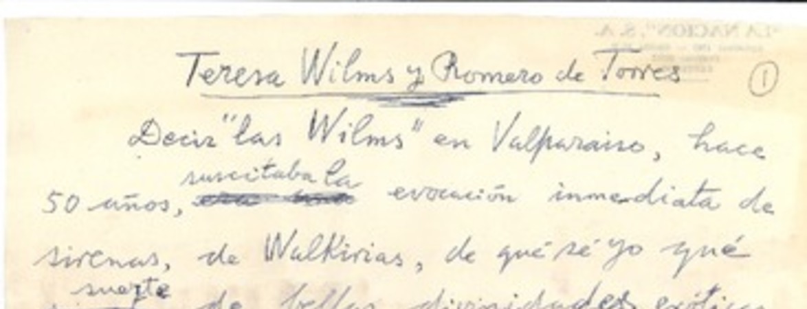 Teresa Wilms y Romero de Torres