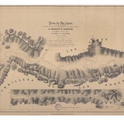 Plano del río Aysén i del paso Simpson