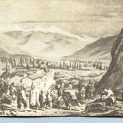 Parte del Valle del Mapocho vista desde el Cerro Santa Lucía