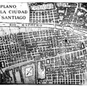 Plano de la Ciudad de Santiago