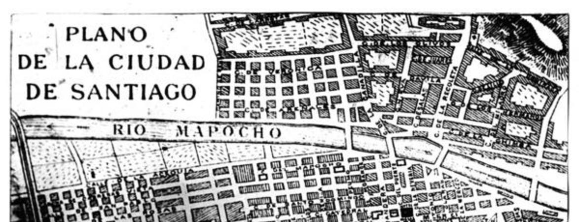 Plano de la Ciudad de Santiago