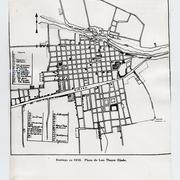 Santiago en 1810, Plano de [Tomás] Thayer Ojeda