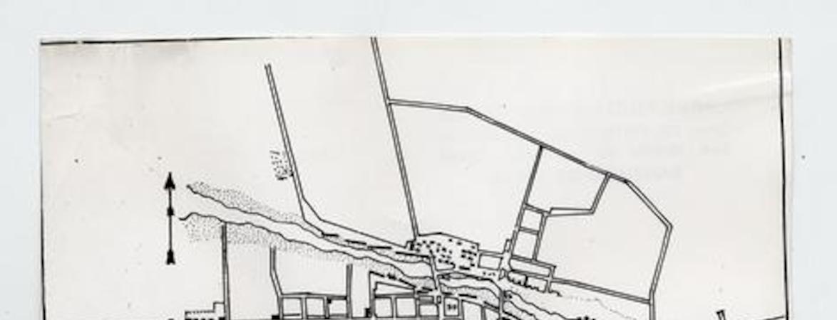 Santiago en 1810, Plano de [Tomás] Thayer Ojeda