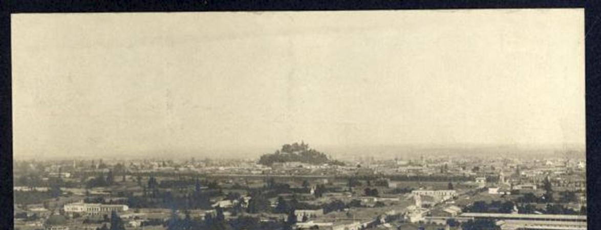 [Vista panorámica de la ciudad de Santiago]