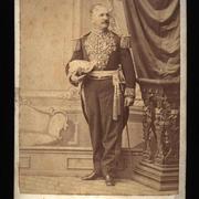 [Manuel Baquedano: retrato de cuerpo entero de uniforme]