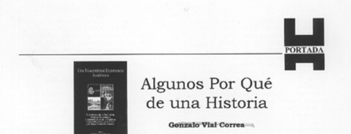 Algunos por qué de una historia  [artículo]