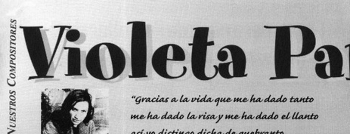 Violeta Parra y su legado universal  [artículo]