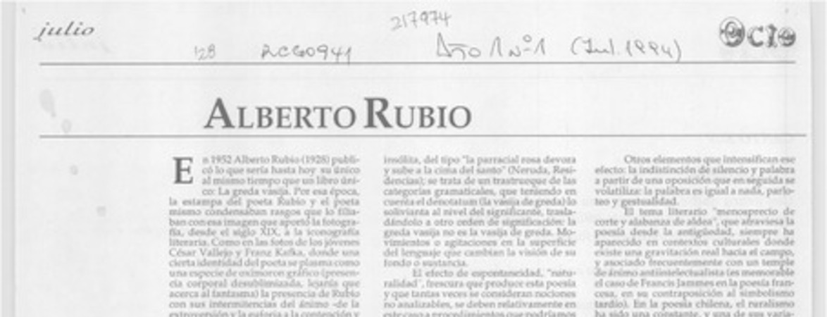 Alberto Rubio