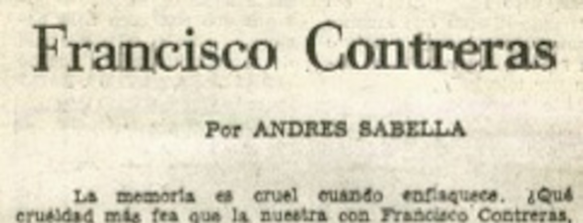Francisco Contreras