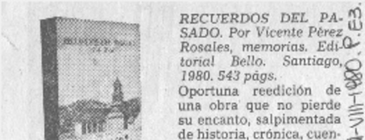 Recuerdos del pasado