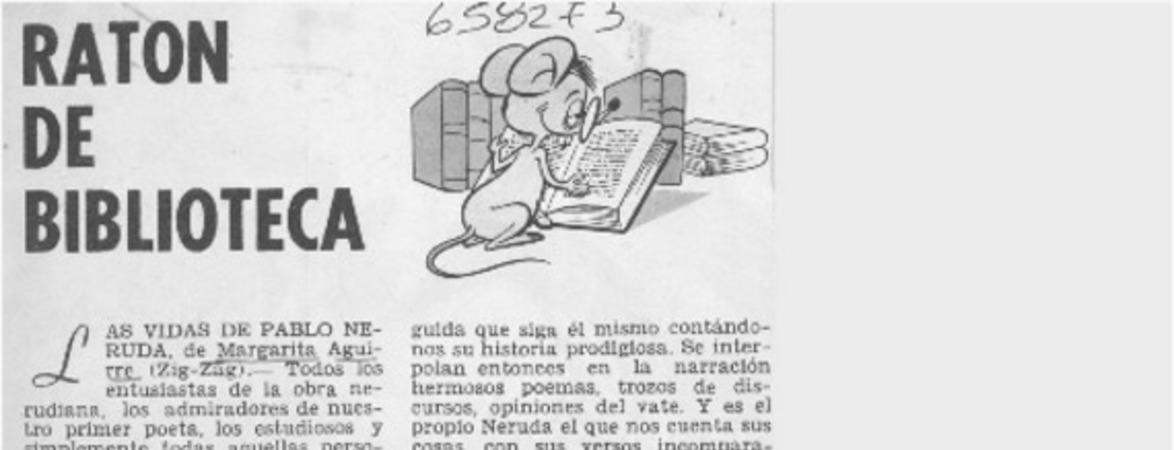 Ratón de biblioteca.