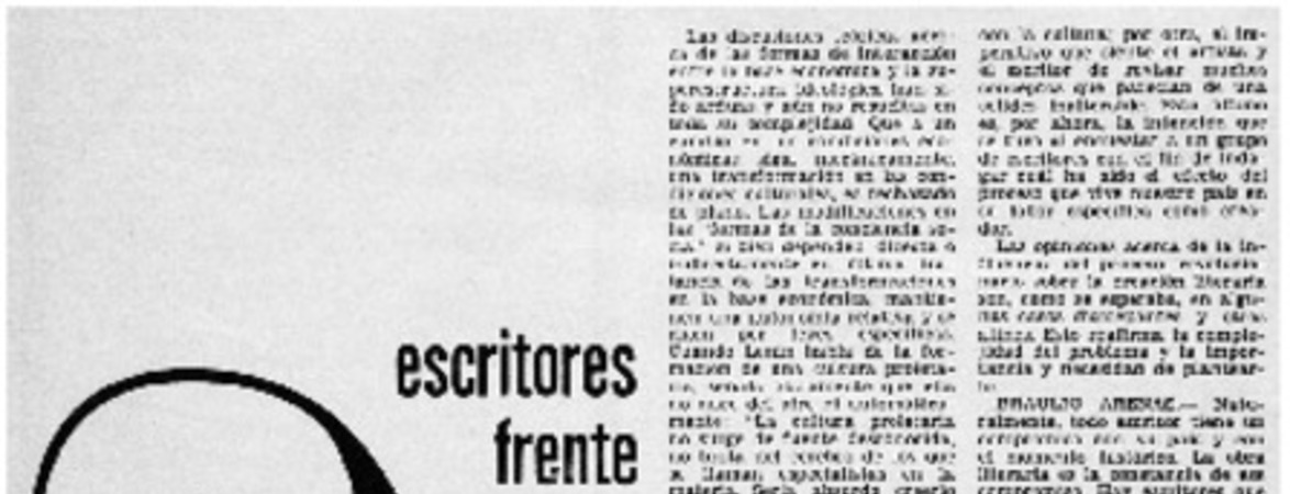 8 escritores frente a la realidad