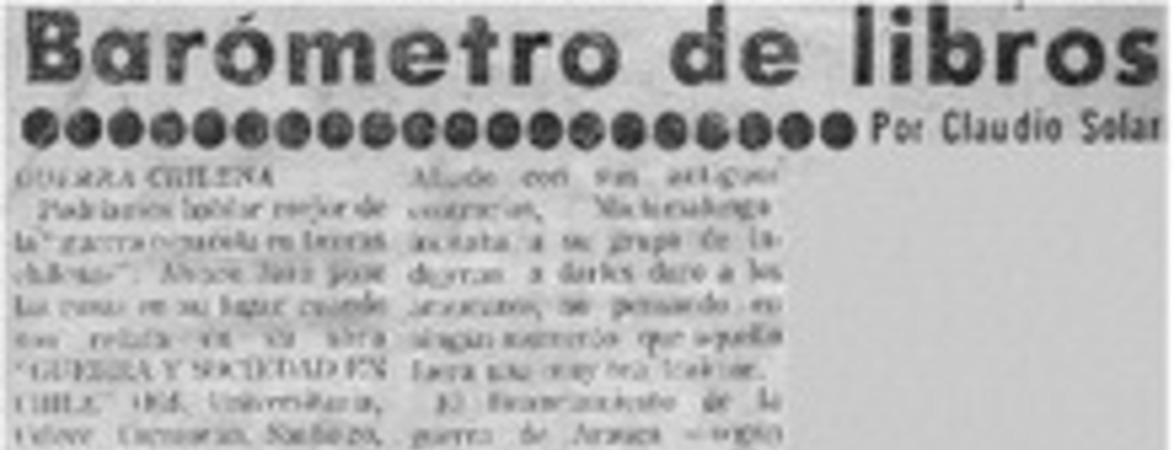 Guerra chilena