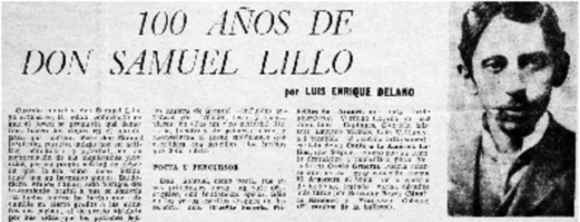100 años de don Samuel Lillo