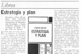 Estrategia y plan