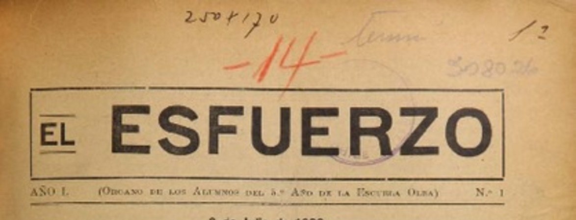 El Esfuerzo (Santiago, Chile : 1928)
