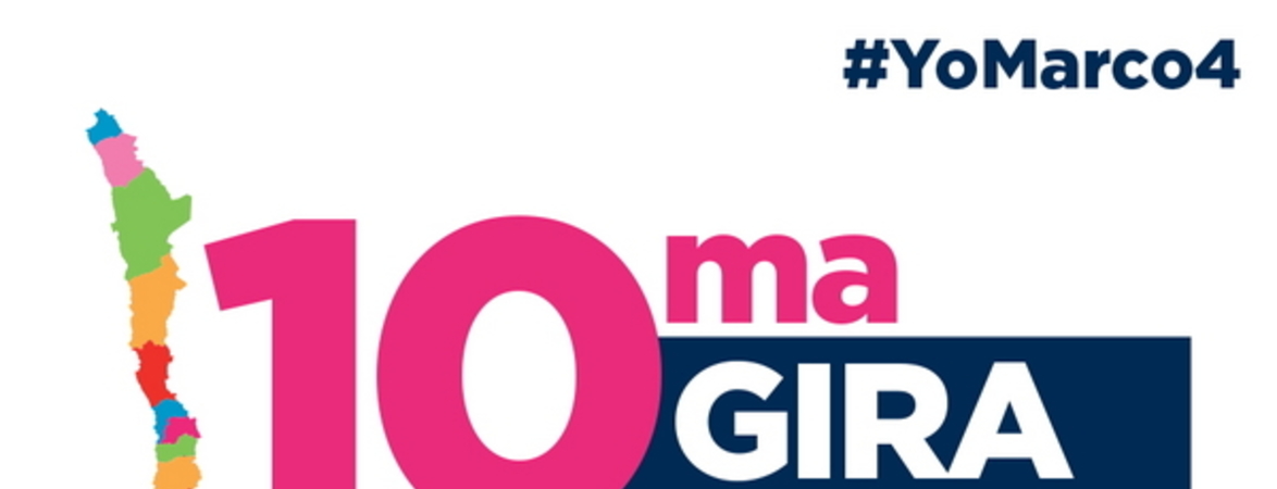 10ma gira nacional si tú quieres Chile cambia