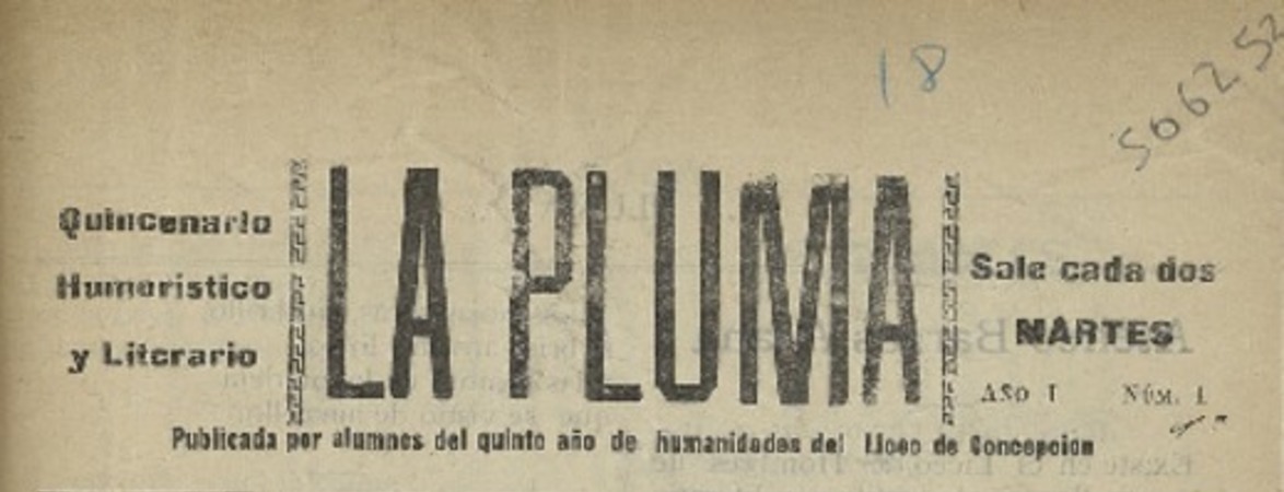 La Pluma (Concepción, Chile : 1914)