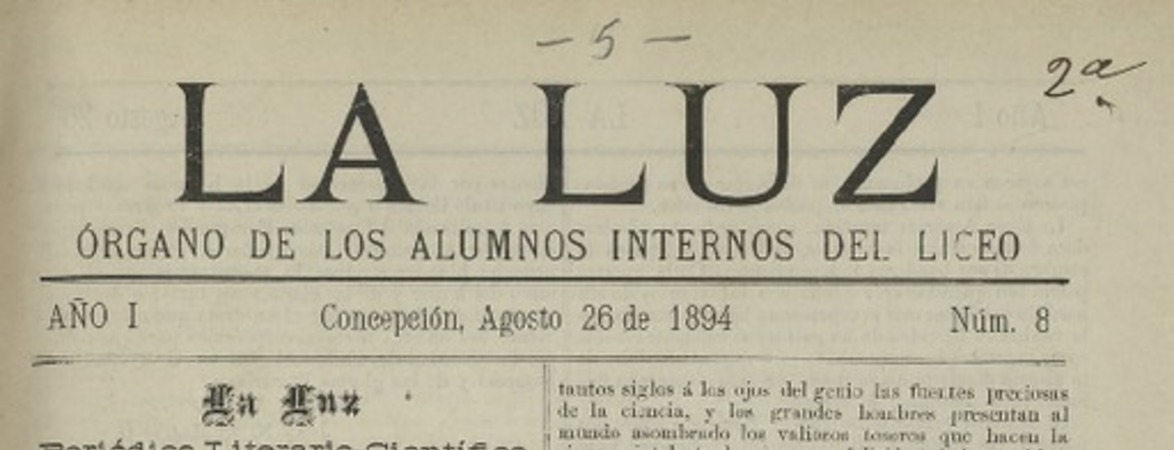 La Luz (Concepción, Chile : 1894)