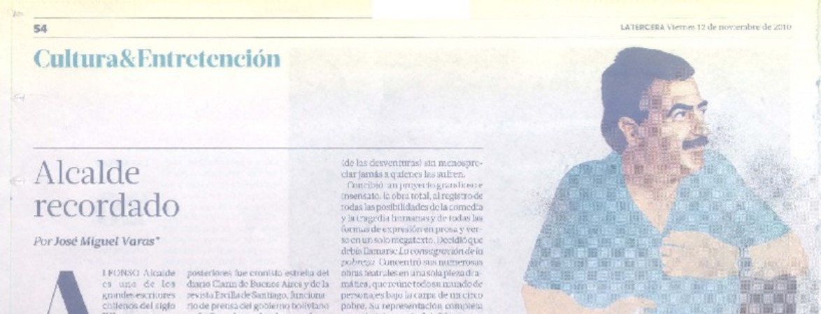 Alcalde recordado