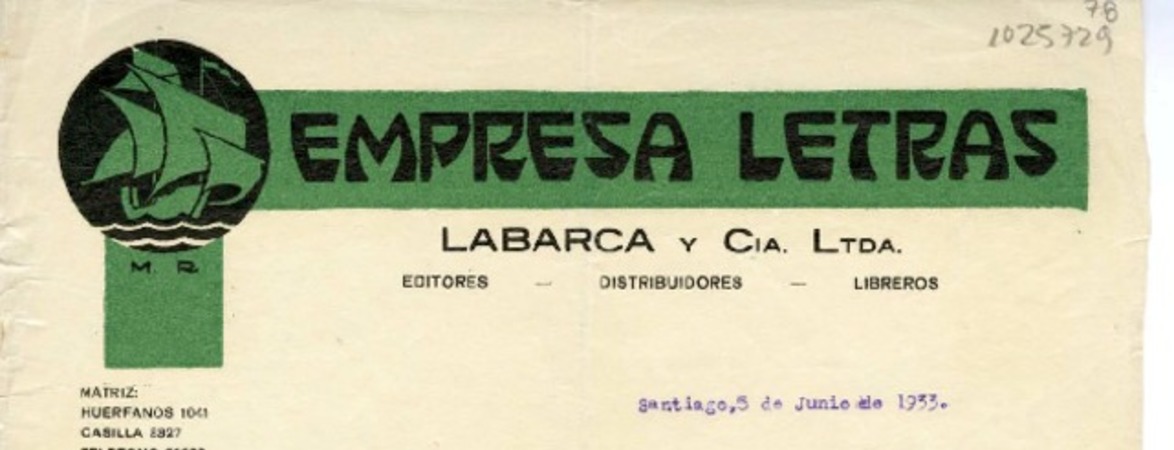 [Carta] 1933 junio 5, Santiago, Chile [a] Pepita Turina  [manuscrito] Amanda Labarca H.