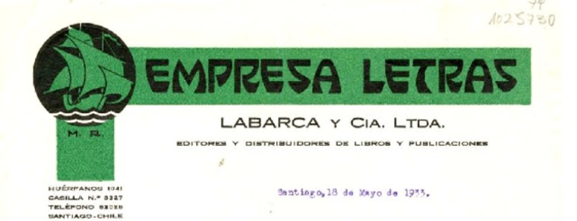 [Carta] 1933 mayo 18, Santiago, Chile [a] Pepita Turina  [manuscrito] Amanda Labarca H.