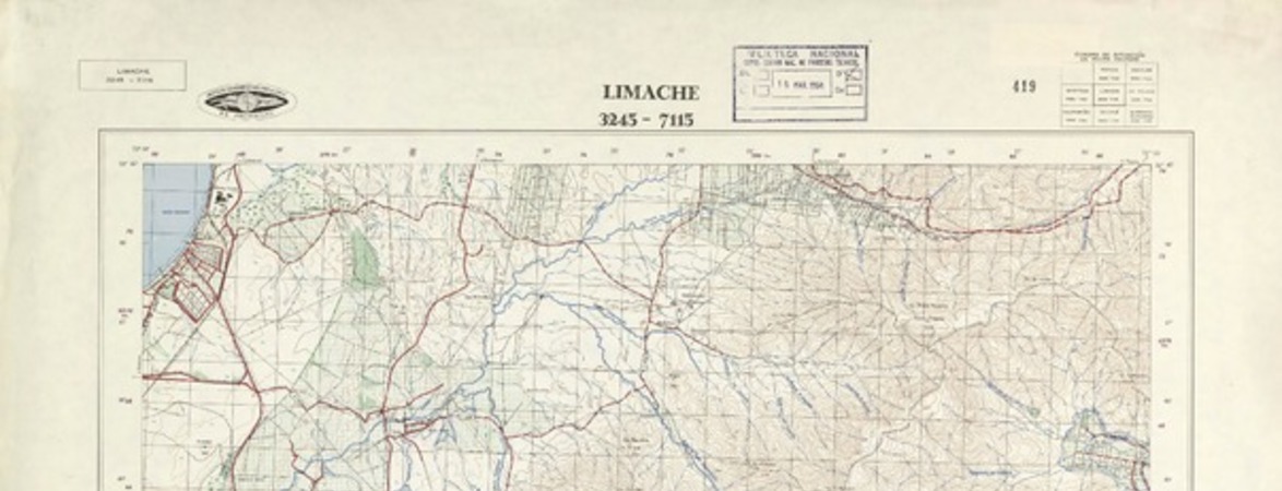 Limache 3245 - 7115 [material cartográfico] : Instituto Geográfico Militar de Chile.