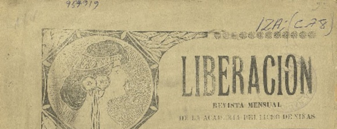 Liberación De la Academia Literaria del Liceo de Niñas.
