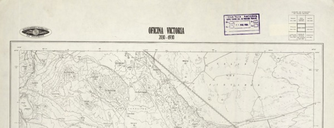 Oficina Victoria 2030 - 6930 [material cartográfico] : Instituto Geográfico Militar de Chile.