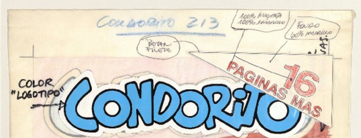 Condorito 213  [original de arte] René Ríos Boettiger ; seudónimo: Pepo.