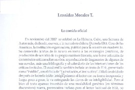 Escritura de mujeres en Chile : estèticas, polìticas, agenciamientos  [artículo] Kemy Oyarzún.