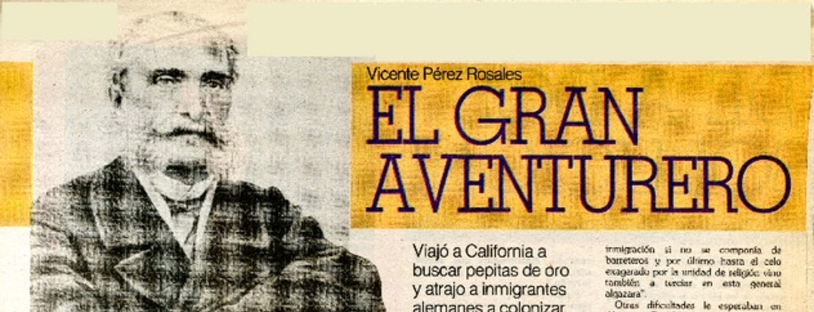 El gran aventurero  [artículo] María Isabel Gil.
