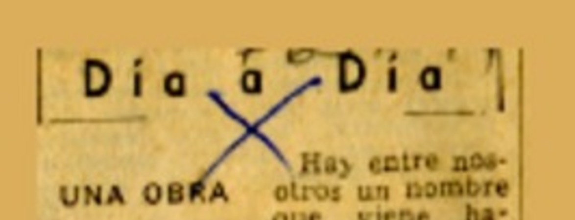 Una Obra folklórica.  [artículo]