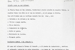 Fiesta huasa de San Esteban  [manuscrito].