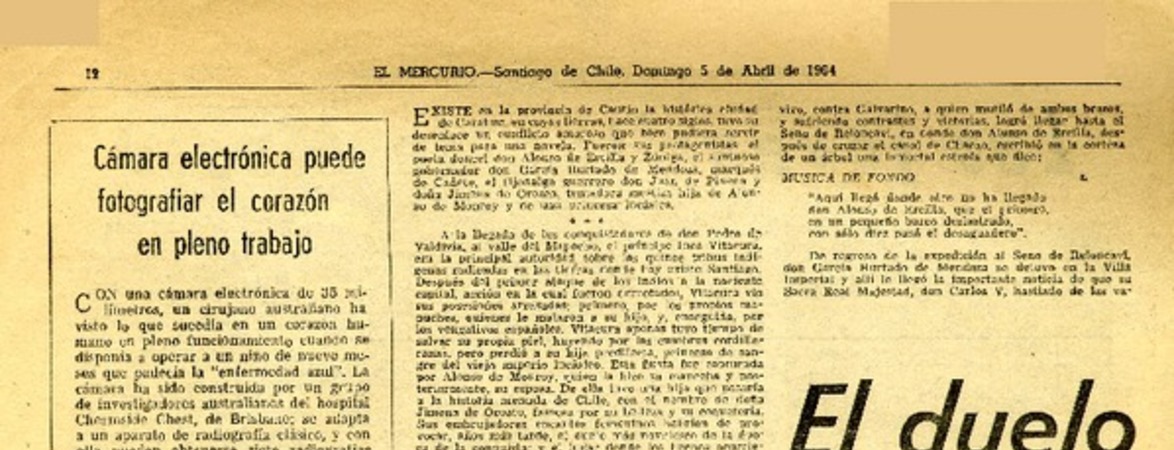 El duelo de Alonso de Ercilla  [artículo] Jorge Inostrosa.