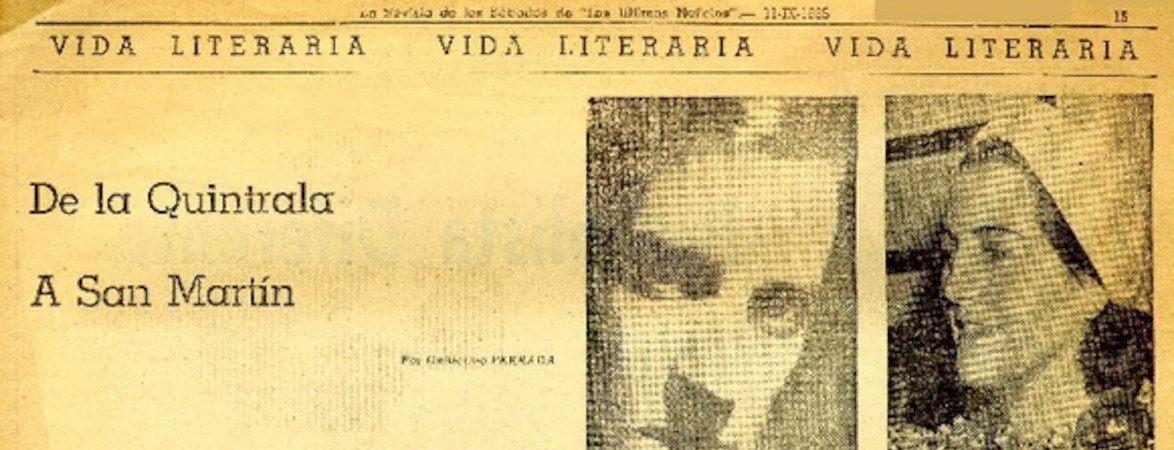 De la Quintrala a San Martín  [artículo] Guillermo Ferrada.