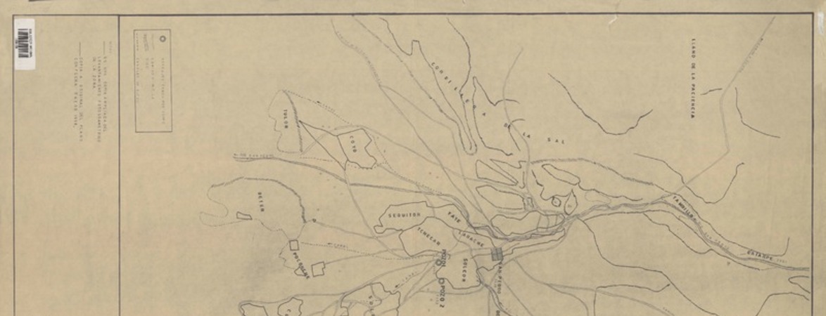 Sector agrícola de San Pedro de Atacama con los Ayllos :  [material cartográfico] I.Municipalidad de Calama D.O.M.
