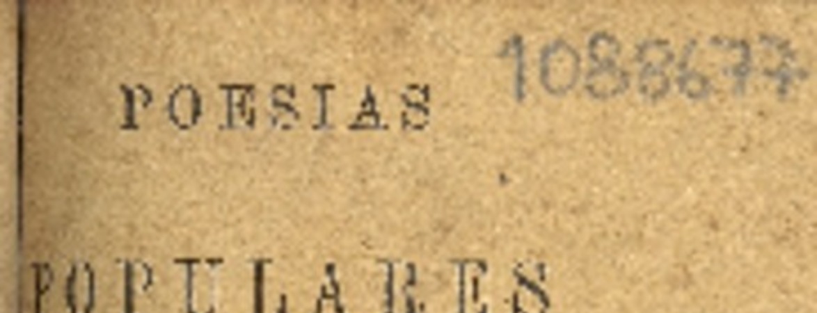 Poesías populares de "El Pequén".