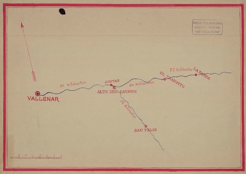 Croquis de Vallenar  [material cartográfico]