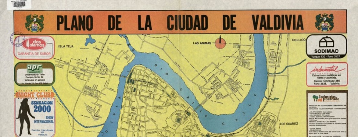 Plano de la ciudad de Valdivia  [material cartográfico]