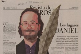Los lugares de paso y de arraigo de Daniel Calabrese  [artículo] Patricio Tapia