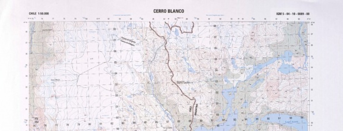 Cerro Blanco  [material cartográfico] Instituto Geográfico Militar.