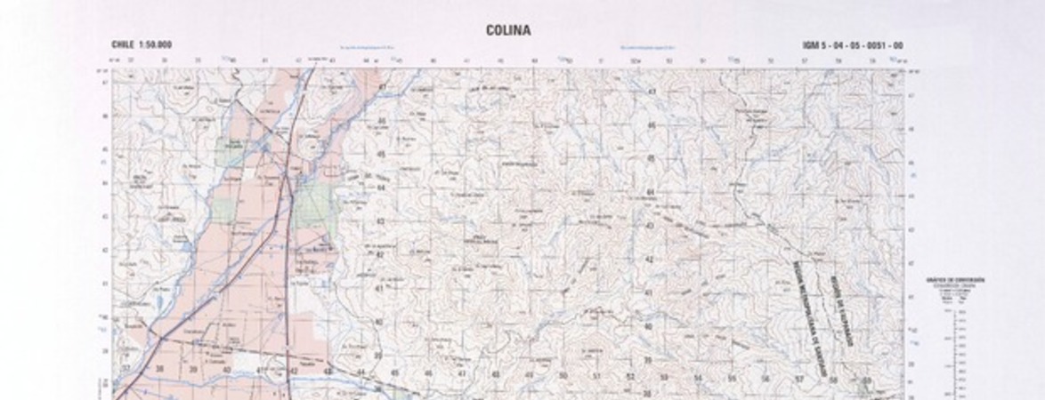 Colina  [material cartográfico] Instituto Geográfico Militar.